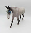 Wanna Be Loved Bayou - OOAK - Decorator Mule by Dawn Quick - Mardi Gras 2023 - MG23