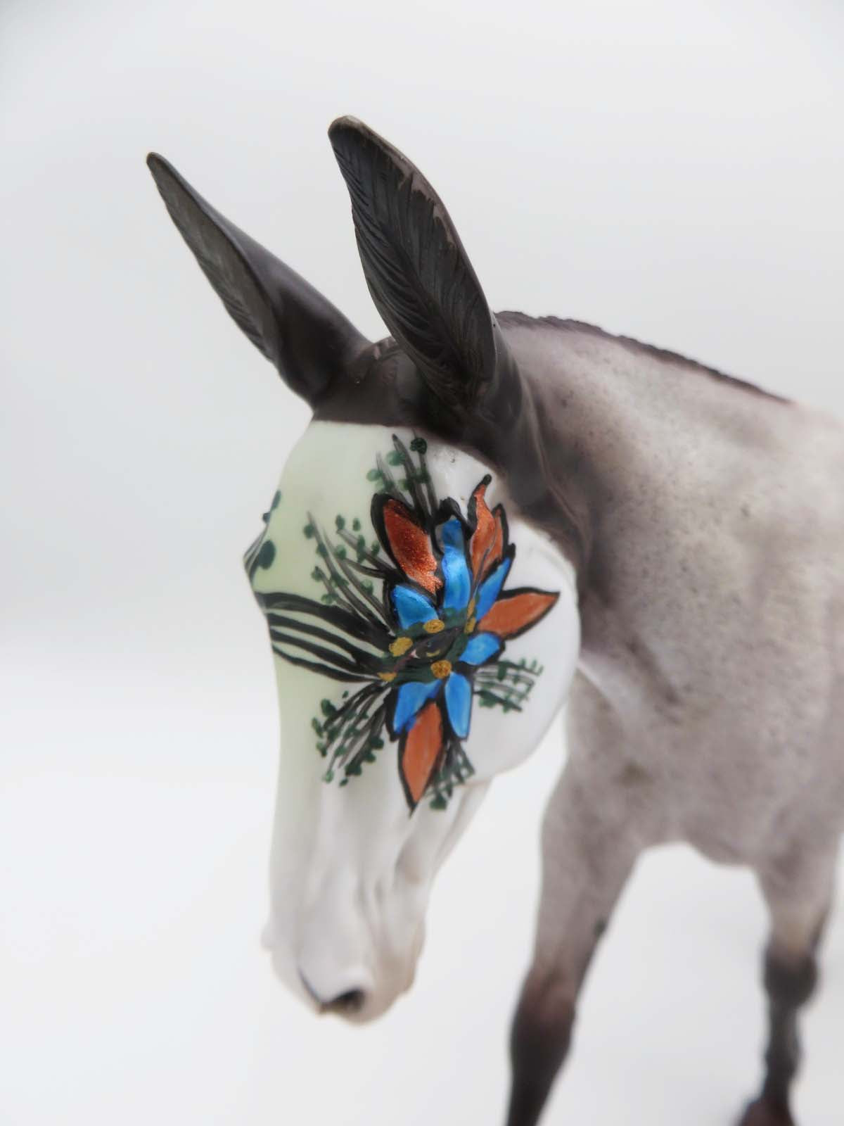 Wanna Be Loved Bayou - OOAK - Decorator Mule by Dawn Quick - Mardi Gras 2023 - MG23