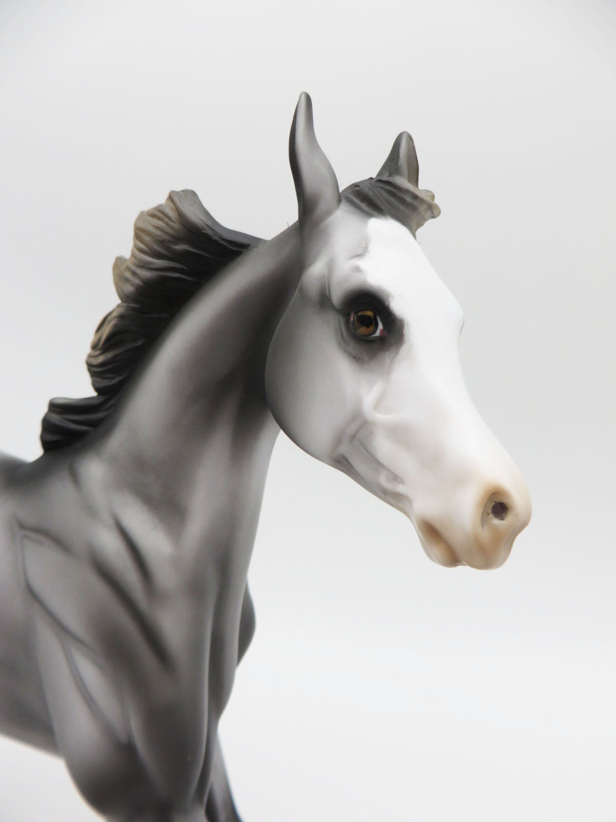 Wasn&#39;t Me Santa - OOAK - Grey Yearling by Angela Marleau - CT22