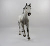Wet Bar-LE-15 Dapple Grey Foundation Quarter Horse Painted By Julie Keim 3/12/21