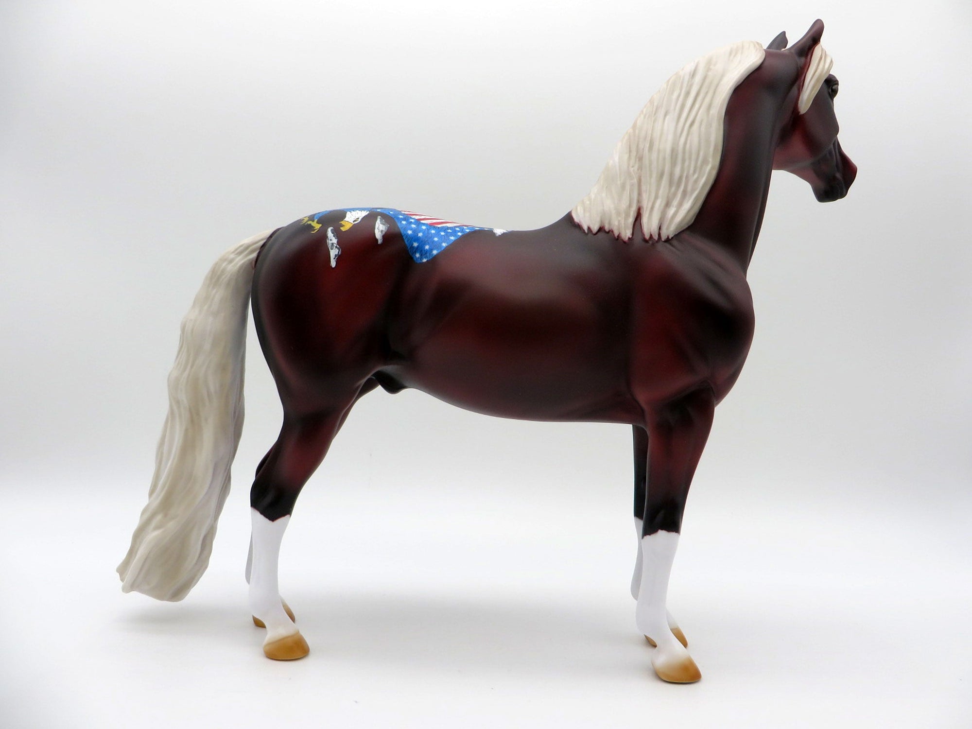 Where Eagles Fly-OOAK Deco Morgan Painted By Jas Fanning  6/10/21