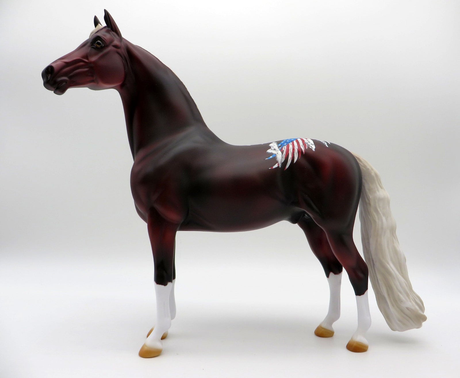 Where Eagles Fly-OOAK Deco Morgan Painted By Jas Fanning  6/10/21