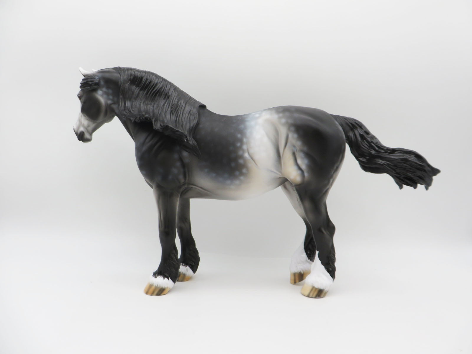 Whispers - OOAK - Dappled Grey Heavy Draft By Dawn Quick - Best Offers 1/30/23