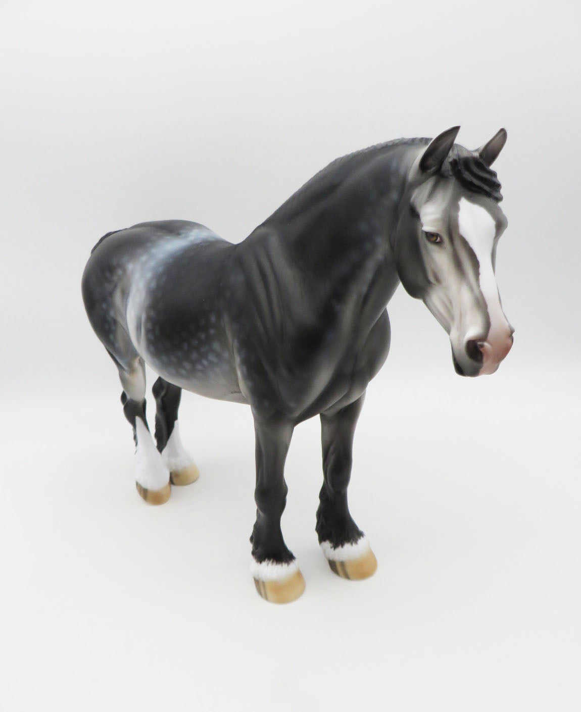 Whispers - OOAK - Dappled Grey Heavy Draft By Dawn Quick - Best Offers 1/30/23