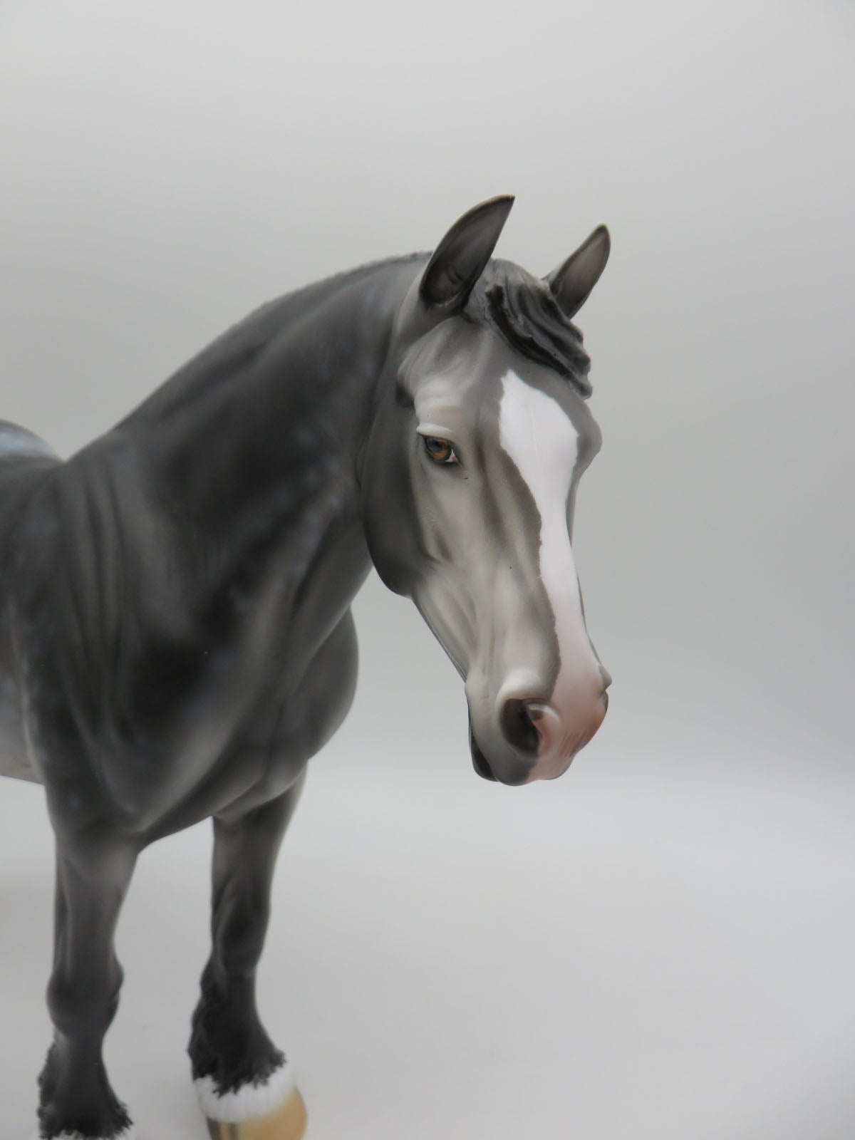 Whispers - OOAK - Dappled Grey Heavy Draft By Dawn Quick - Best Offers 1/30/23