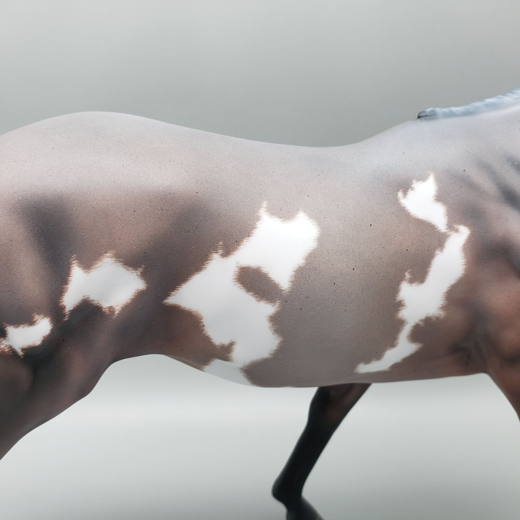 Wild Man Wayne OOAK Bay Roan Overo Running Stock Horse By Ellen Robbins Best Offers 6/12/23