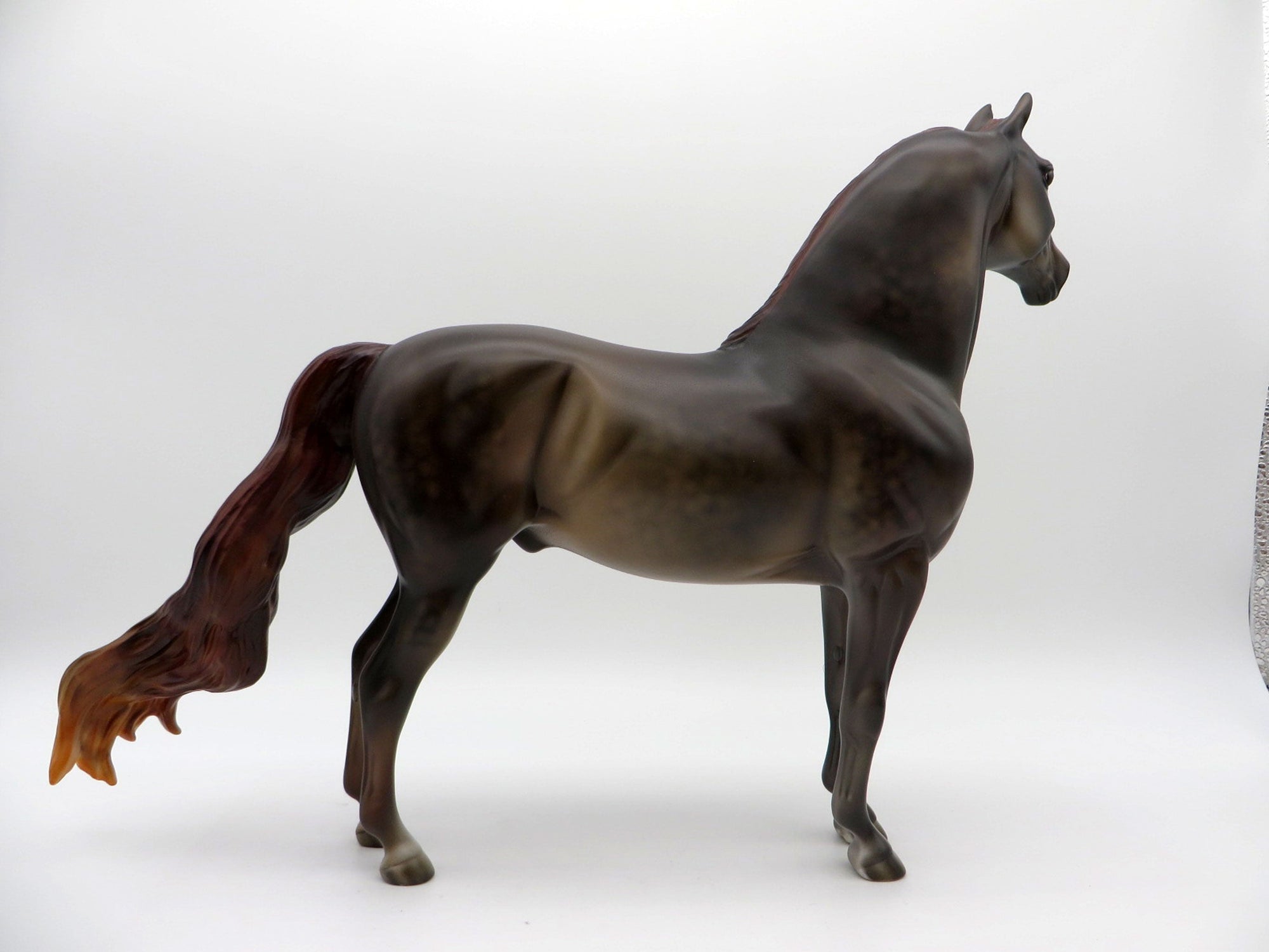 Wilde- OOAK Dapple Chestnut Morgan Painted By Julie Keim EQ 21