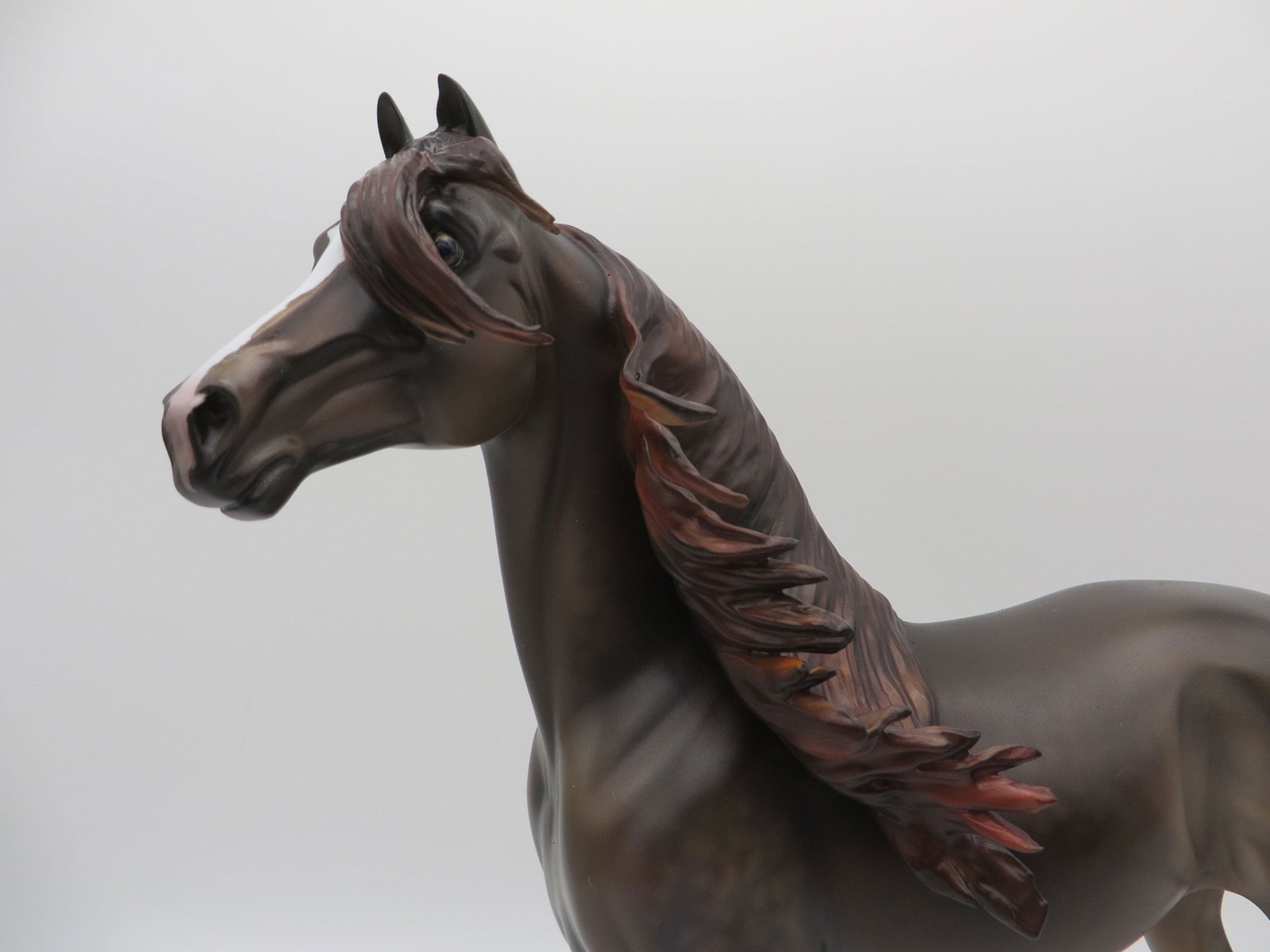 Wilde- OOAK Dapple Chestnut Morgan Painted By Julie Keim EQ 21