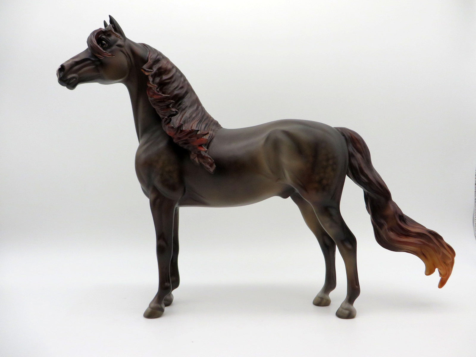 Wilde- OOAK Dapple Chestnut Morgan Painted By Julie Keim EQ 21