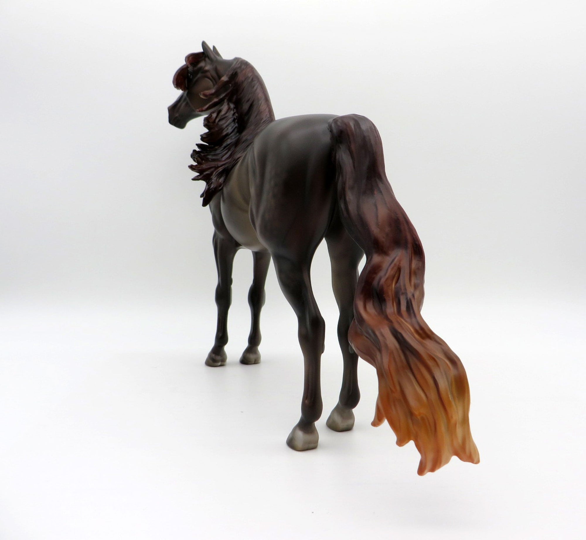 Wilde- OOAK Dapple Chestnut Morgan Painted By Julie Keim EQ 21