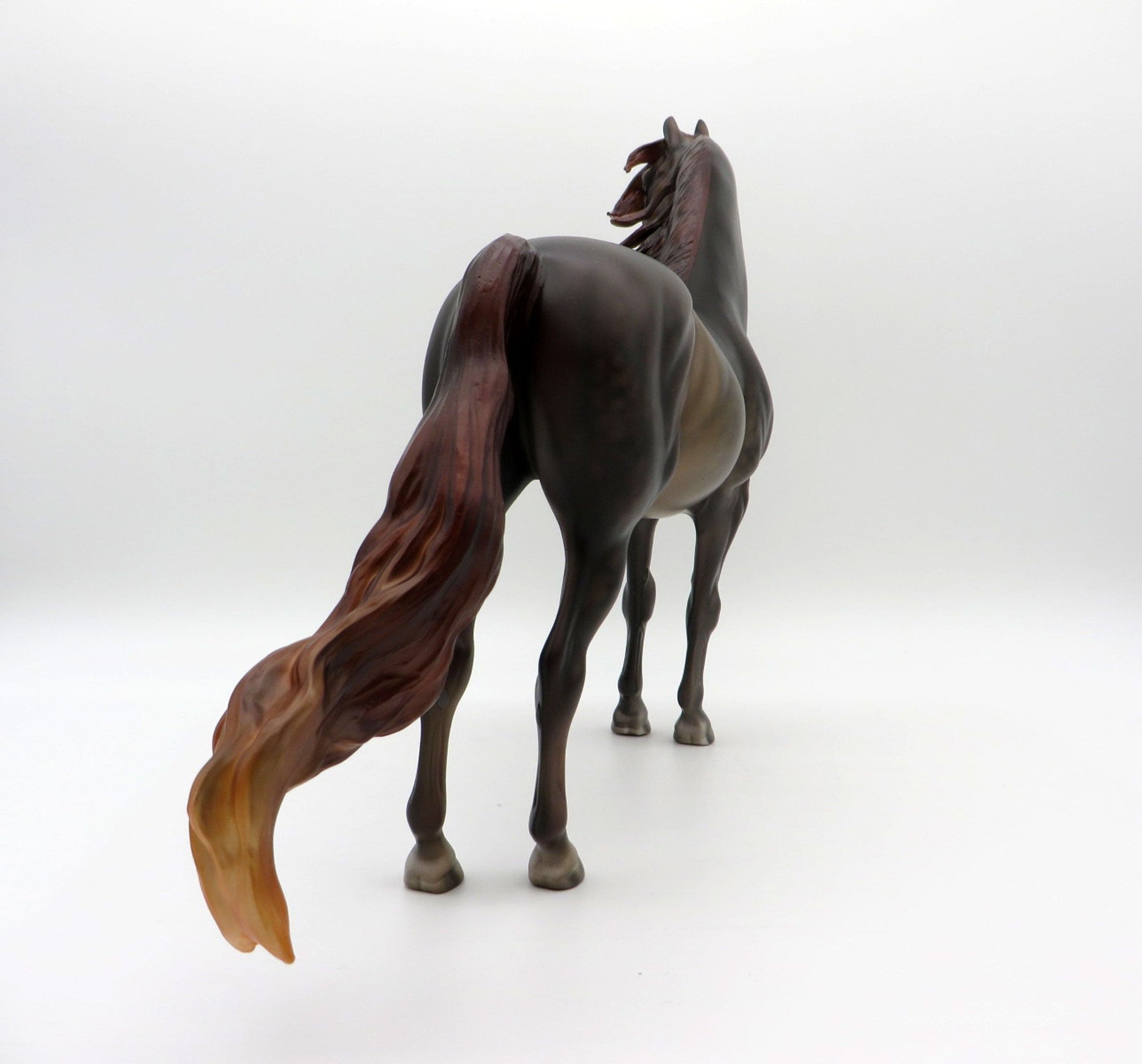 Wilde- OOAK Dapple Chestnut Morgan Painted By Julie Keim EQ 21