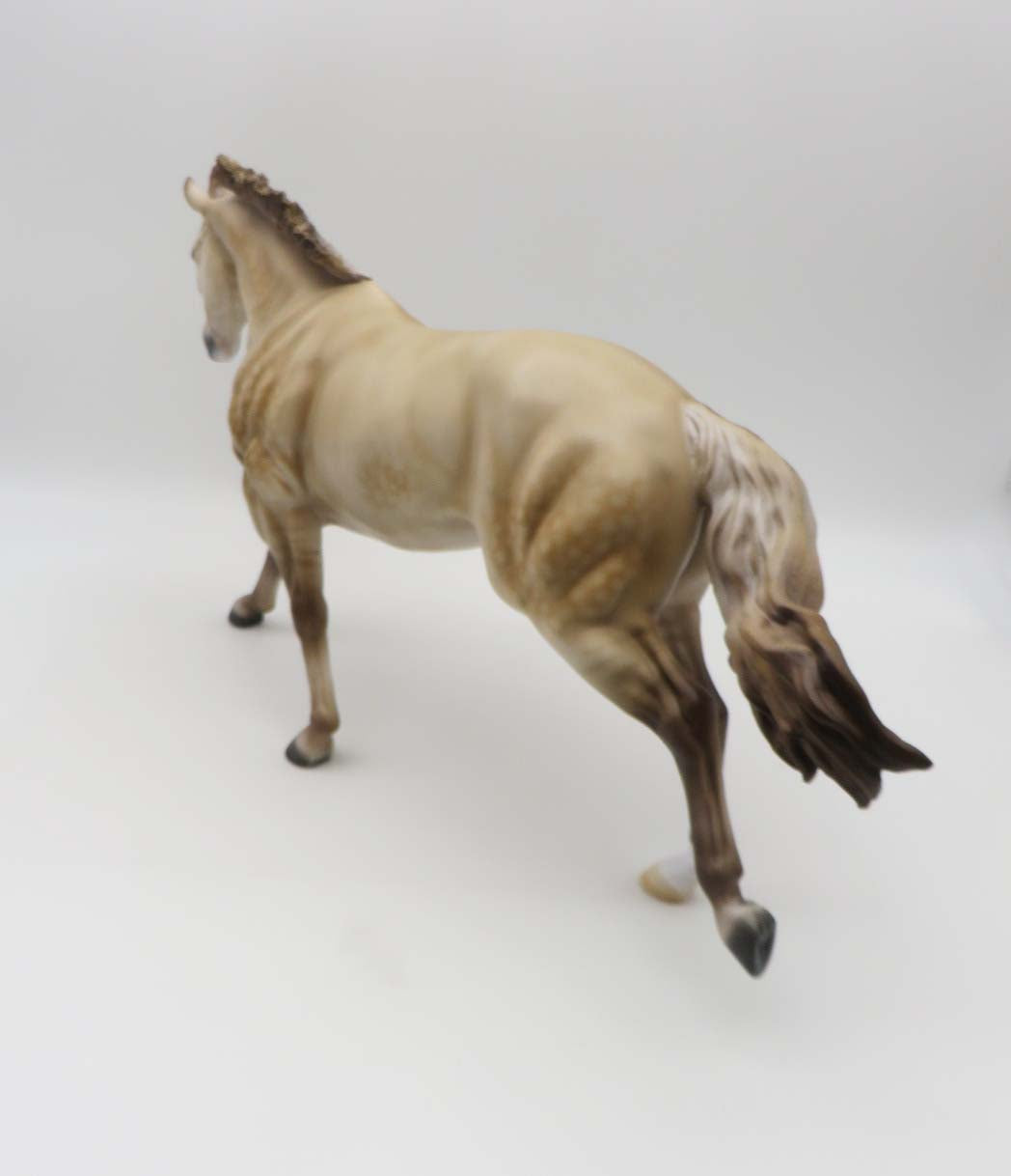 Winning or Learning - OOAK - Dappled Dunalino Remmington By Ellen Robbins - SHCF23