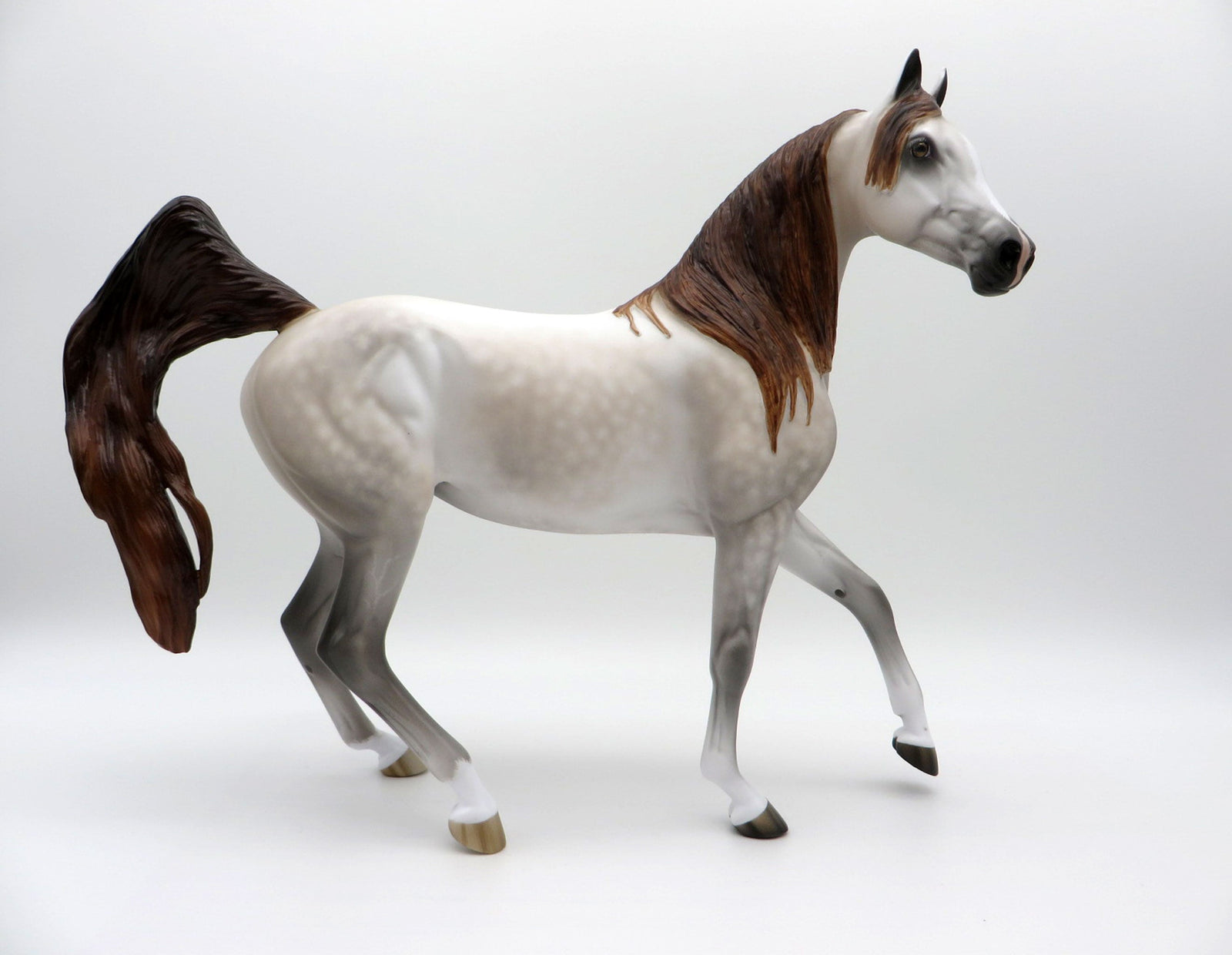 Wipe Out-OOAK Dapple Mulberry Grey Arabian Mare 4/26/21