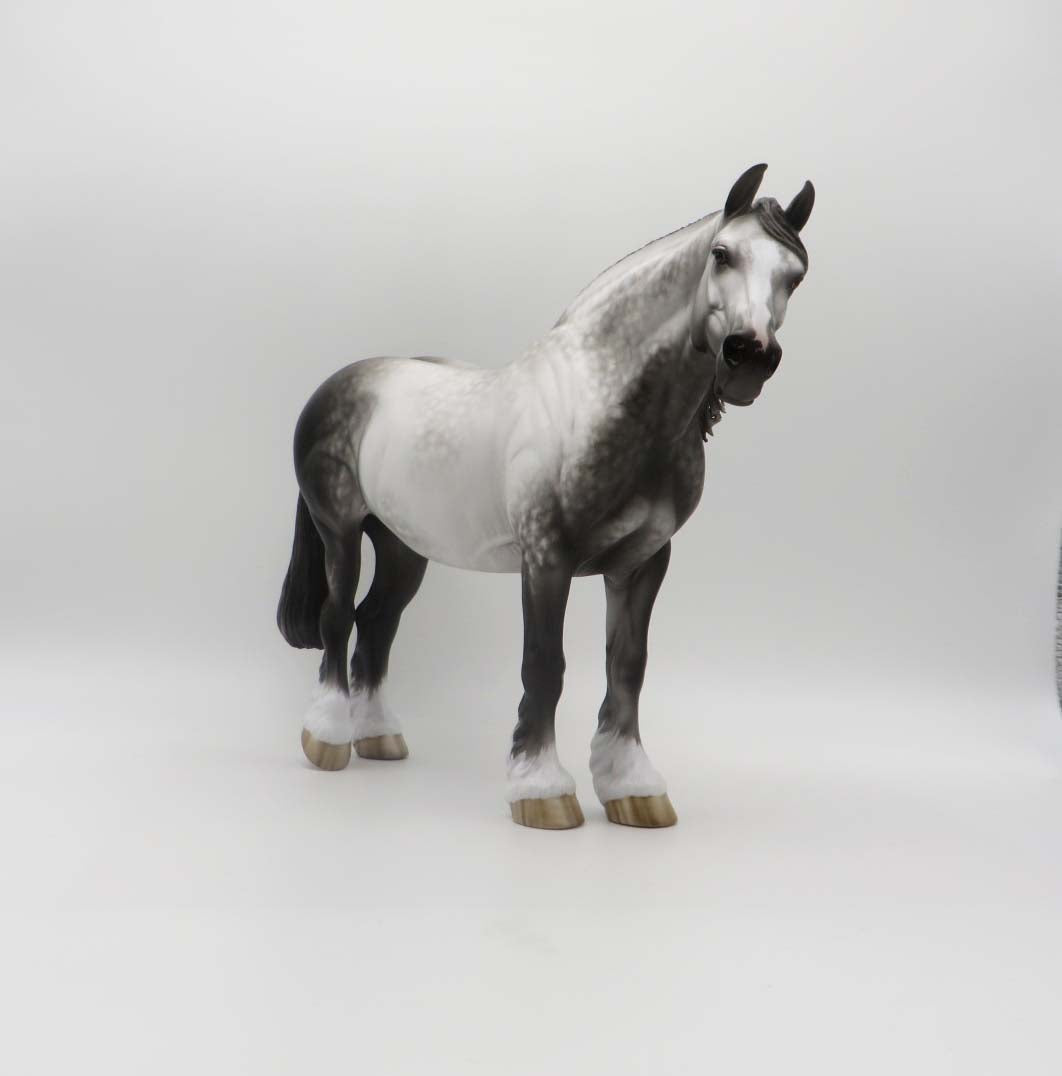 Wishing - OOAK - Dappled Grey Heavy Draft by Sheryl Leisure - Best Offers 4/10/23