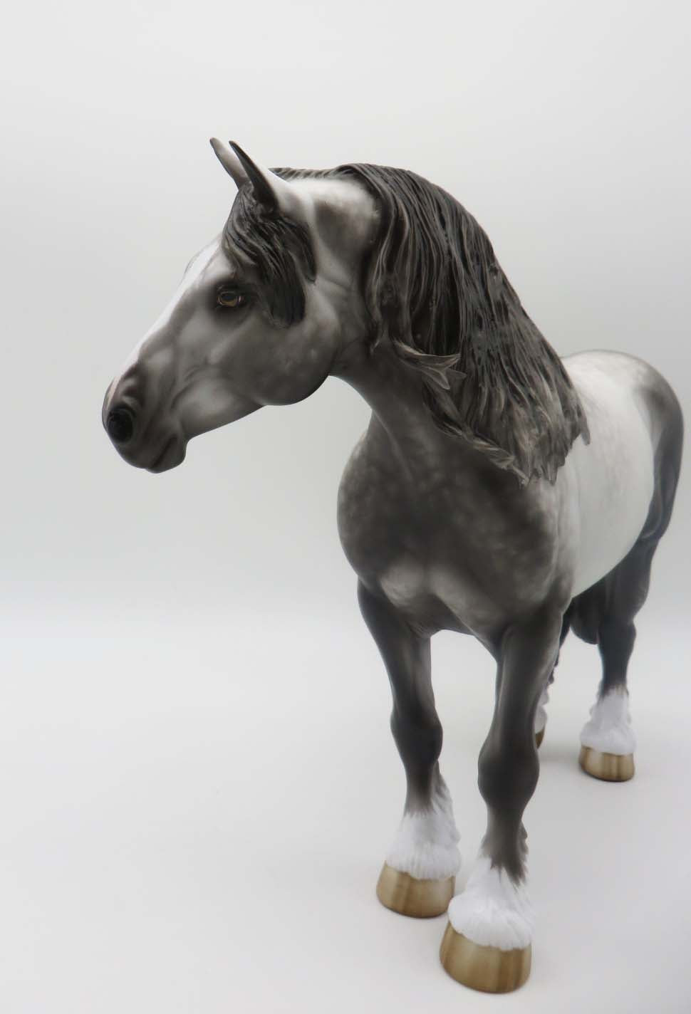 Wishing - OOAK - Dappled Grey Heavy Draft by Sheryl Leisure - Best Offers 4/10/23