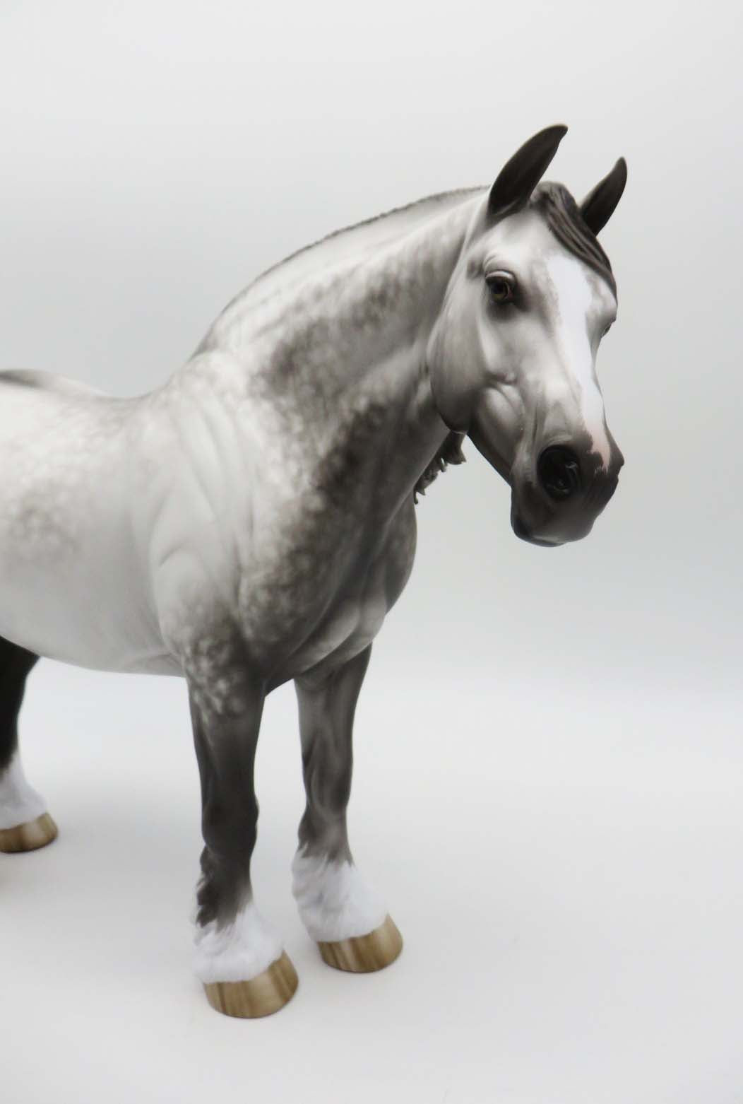 Wishing - OOAK - Dappled Grey Heavy Draft by Sheryl Leisure - Best Offers 4/10/23