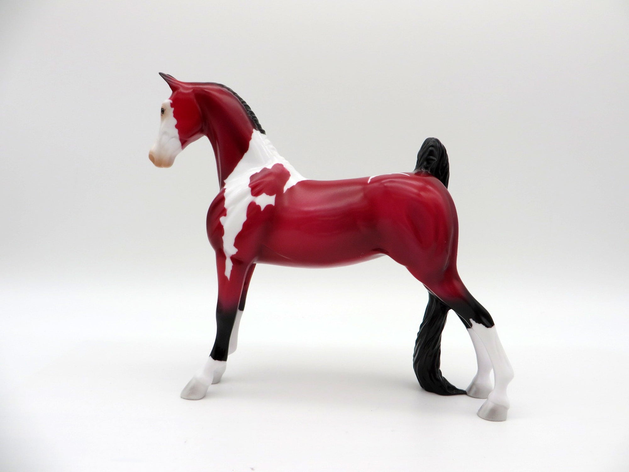 Wolfira-OOAK Saddlebred Precious Stone Painted By Ellen Robbins EQ 2021