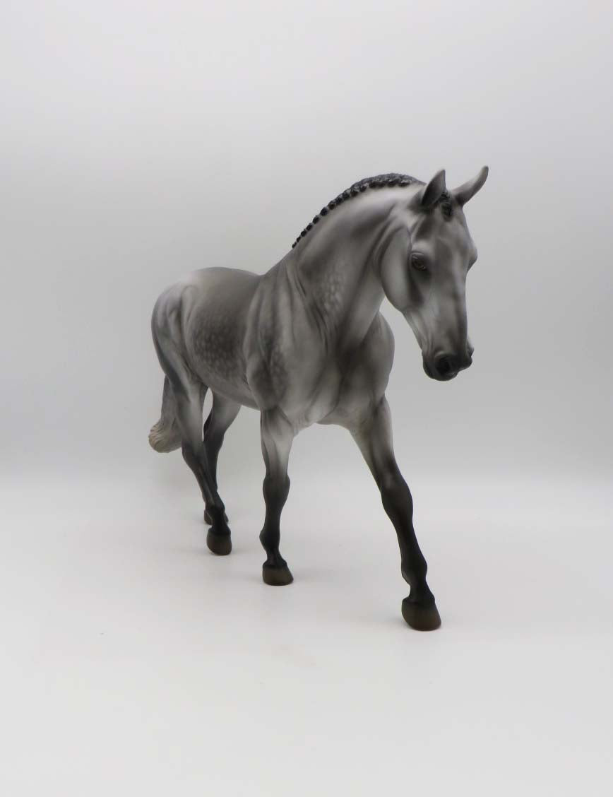 Wolfhound - OOAK - Dappled Grey Irish Draught By Jess Hamill - P&amp;C 23