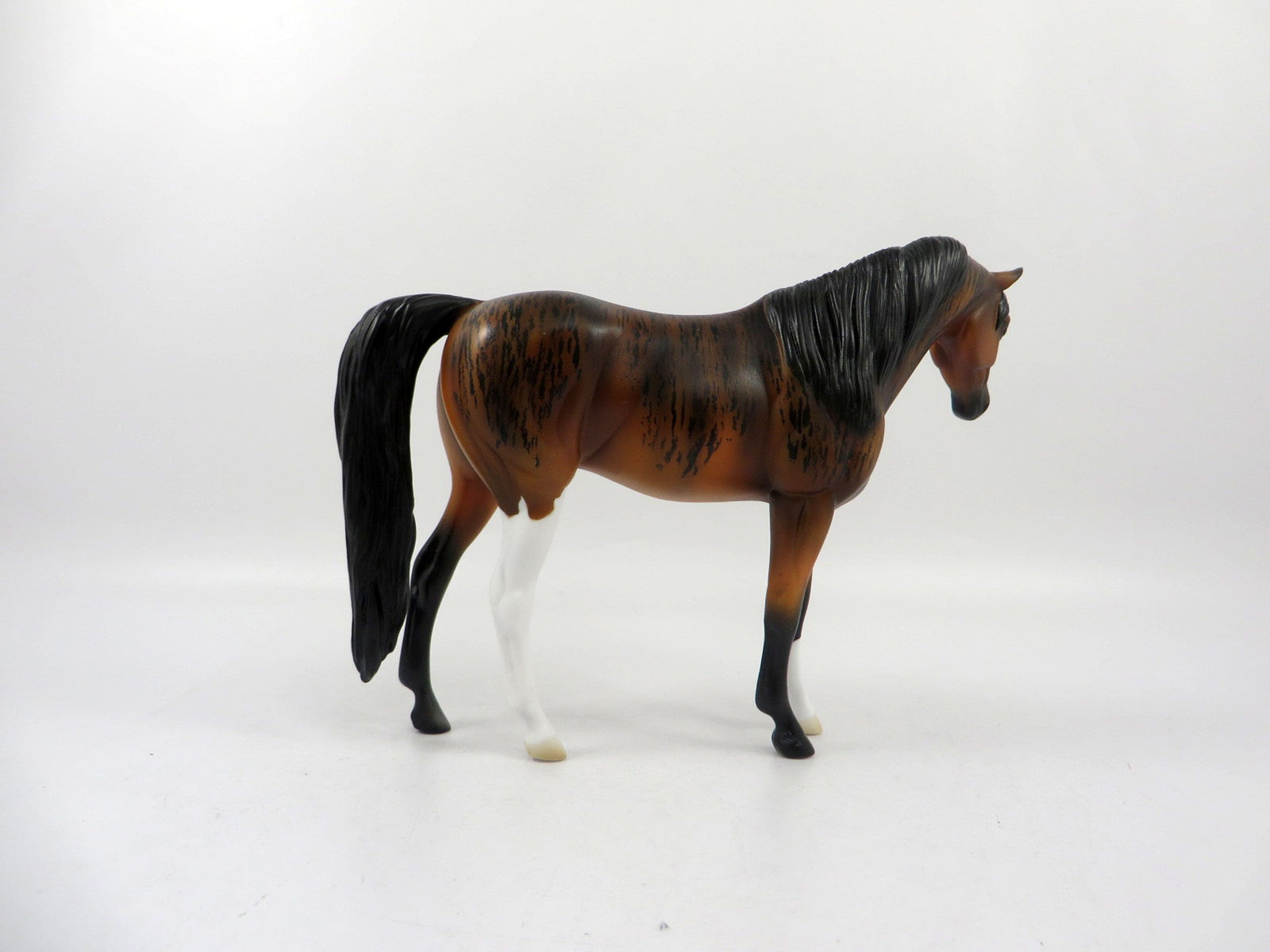 Woodshe-OOAK Brindle Arabian Pebbles 2/19/21