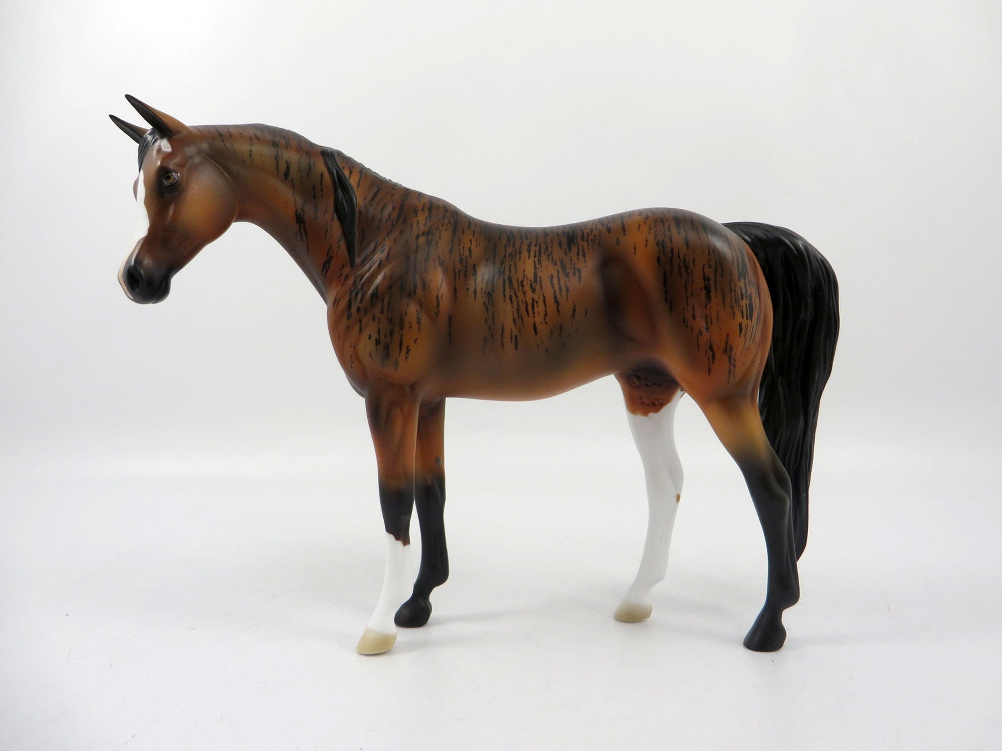 Woodshe-OOAK Brindle Arabian Pebbles 2/19/21