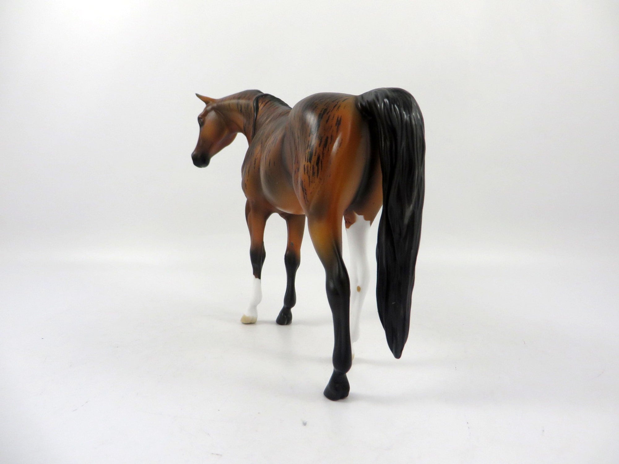 Woodshe-OOAK Brindle Arabian Pebbles 2/19/21