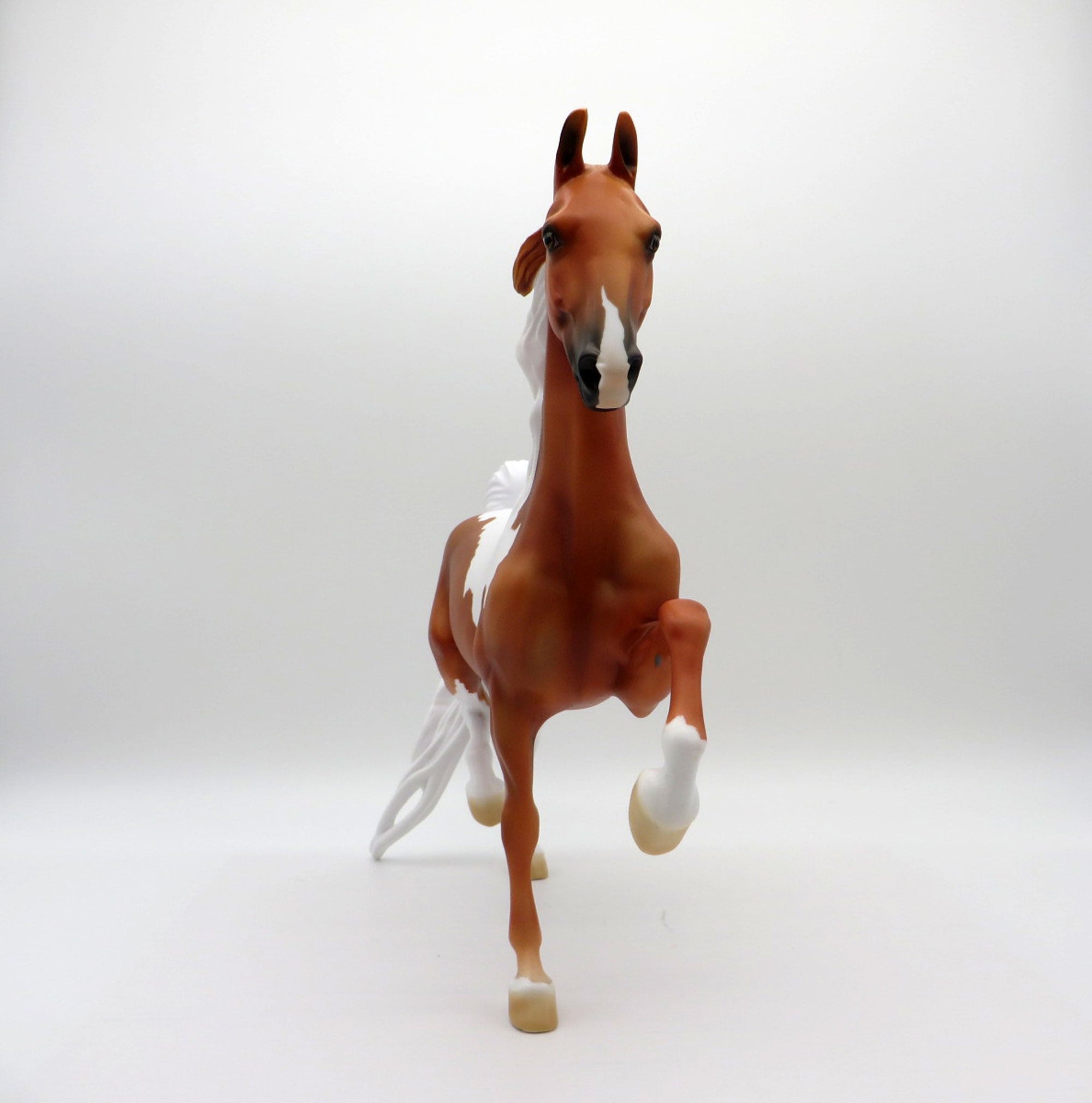 Wordsworth-OOAK Bay Pinto Saddlebred Painted By  Ellen Robbins EQ 2021