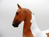 Wordsworth-OOAK Bay Pinto Saddlebred Painted By  Ellen Robbins EQ 2021