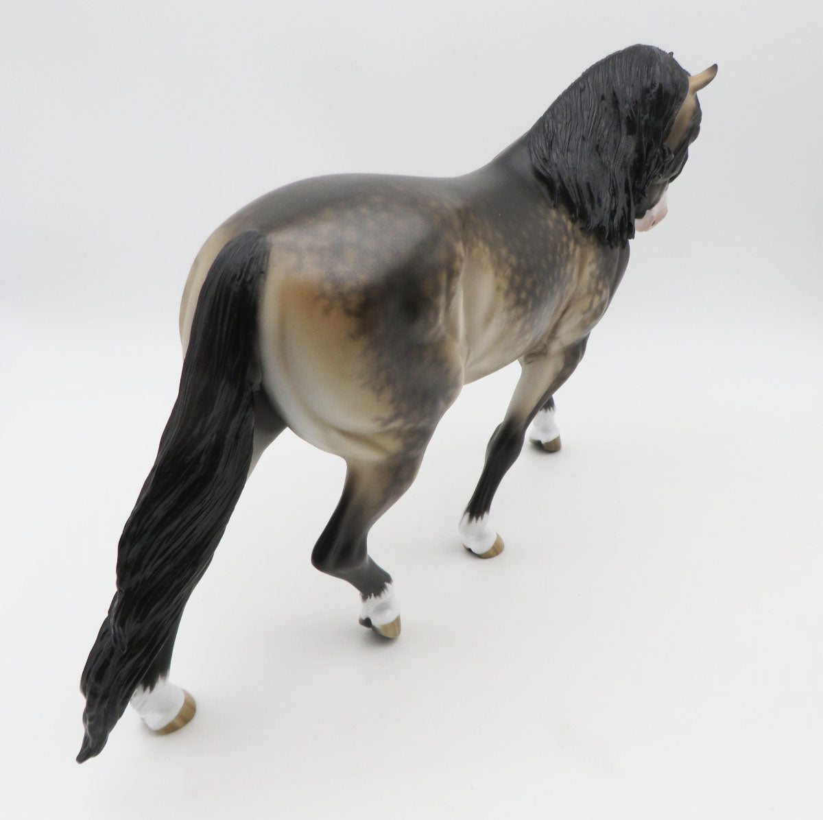 Yancy - OOAK - Dapple Sooty Buckskin Irish Draft by Sheryl Leisure - Best Offers 12/27/22