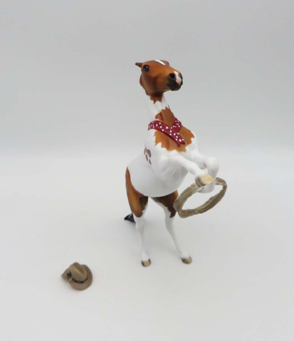 Yee Haw-OOAK Rearing Pebbles By Dawn Quick-SHCF23 Best Offer