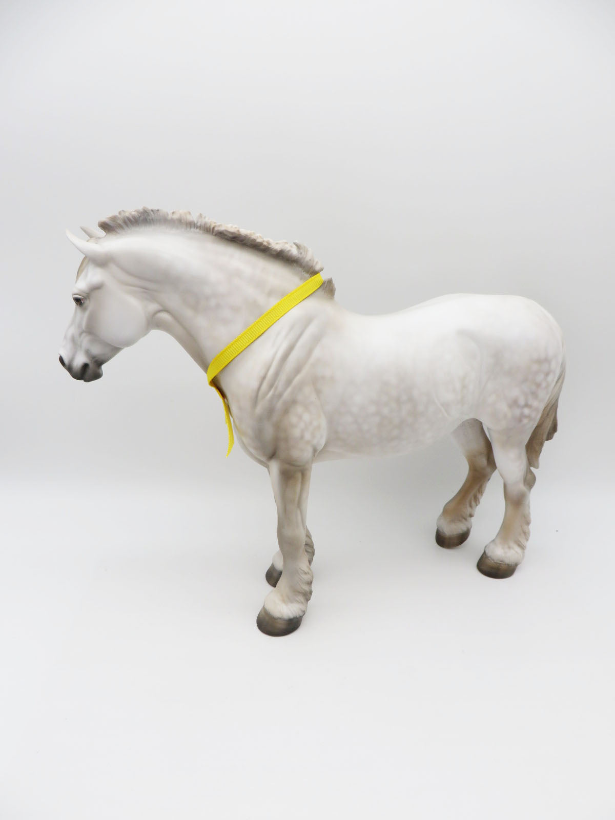 Yellow Ribbon - OOAK - Best Offer - Grey Dapple Heavy Draft Mare by Julie Keim MM22