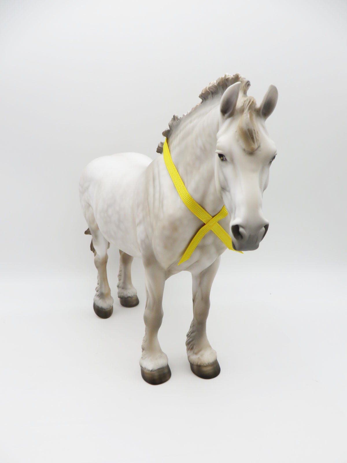 Yellow Ribbon - OOAK - Best Offer - Grey Dapple Heavy Draft Mare by Julie Keim MM22