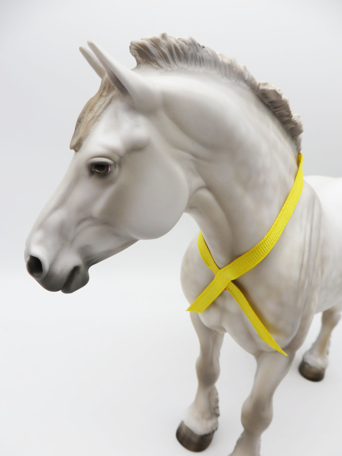 Yellow Ribbon - OOAK - Best Offer - Grey Dapple Heavy Draft Mare by Julie Keim MM22