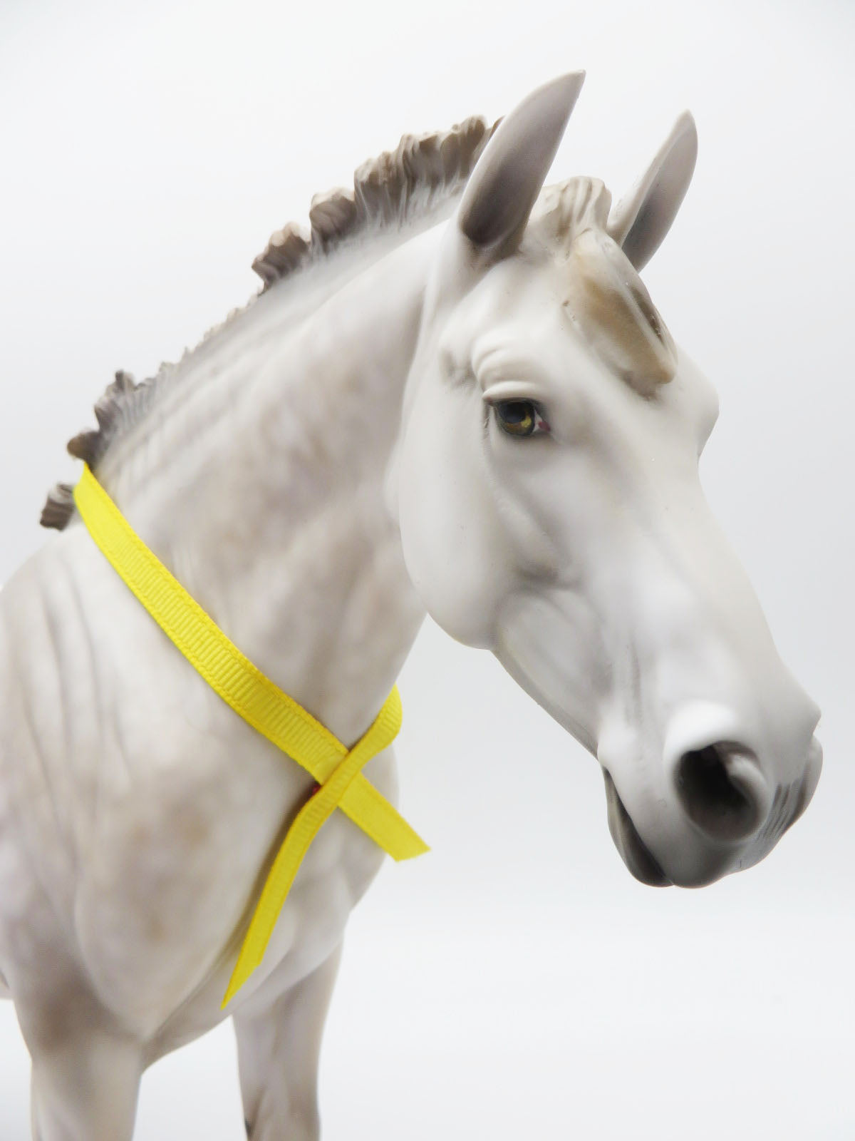 Yellow Ribbon - OOAK - Best Offer - Grey Dapple Heavy Draft Mare by Julie Keim MM22