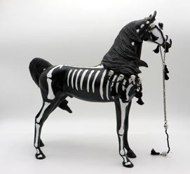 Yorick OOAK Skeleton Arabian Painted by Julie MM 2021