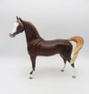 Yukon - OOAK - Dappled Chestnut Arab By Sheryl Leisure - Best Offer 4/17/23