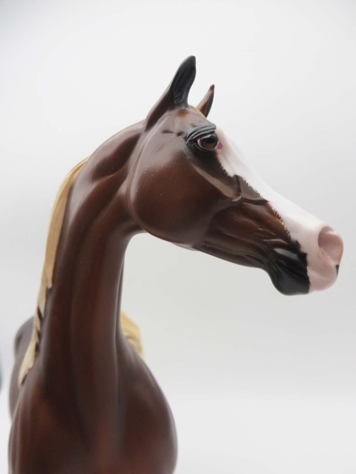 Yukon - OOAK - Dappled Chestnut Arab By Sheryl Leisure - Best Offer 4/17/23