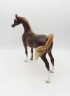 Yukon - OOAK - Dappled Chestnut Arab By Sheryl Leisure - Best Offer 4/17/23