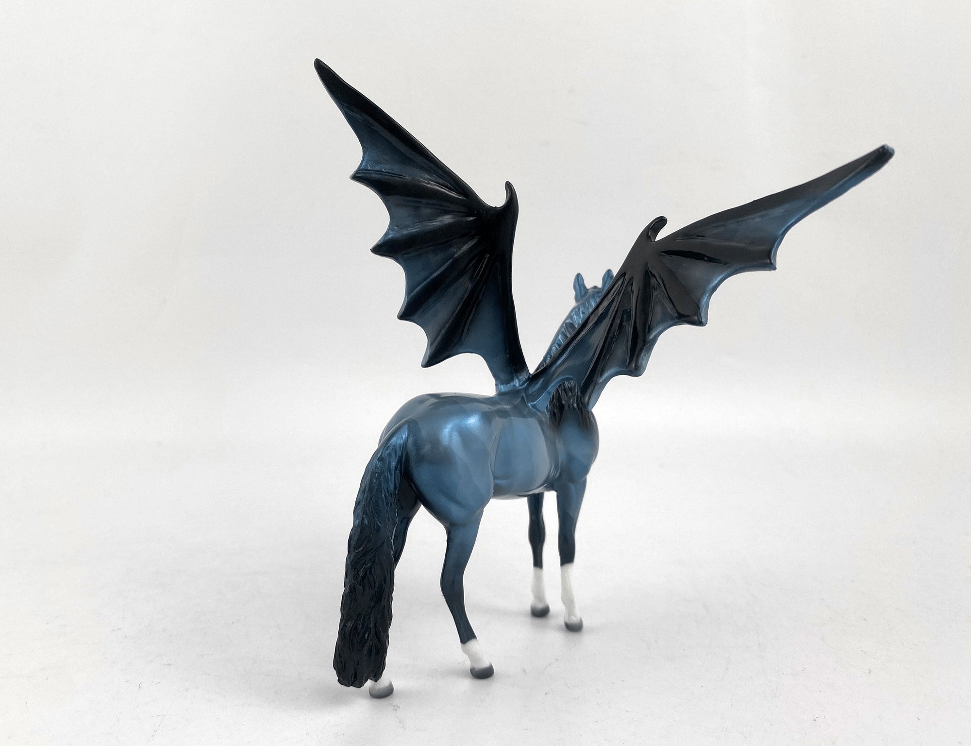 Zombie Dance-OOAK Stock Horse Bat Chip By Audrey  by Audrey Dixon MM 2020