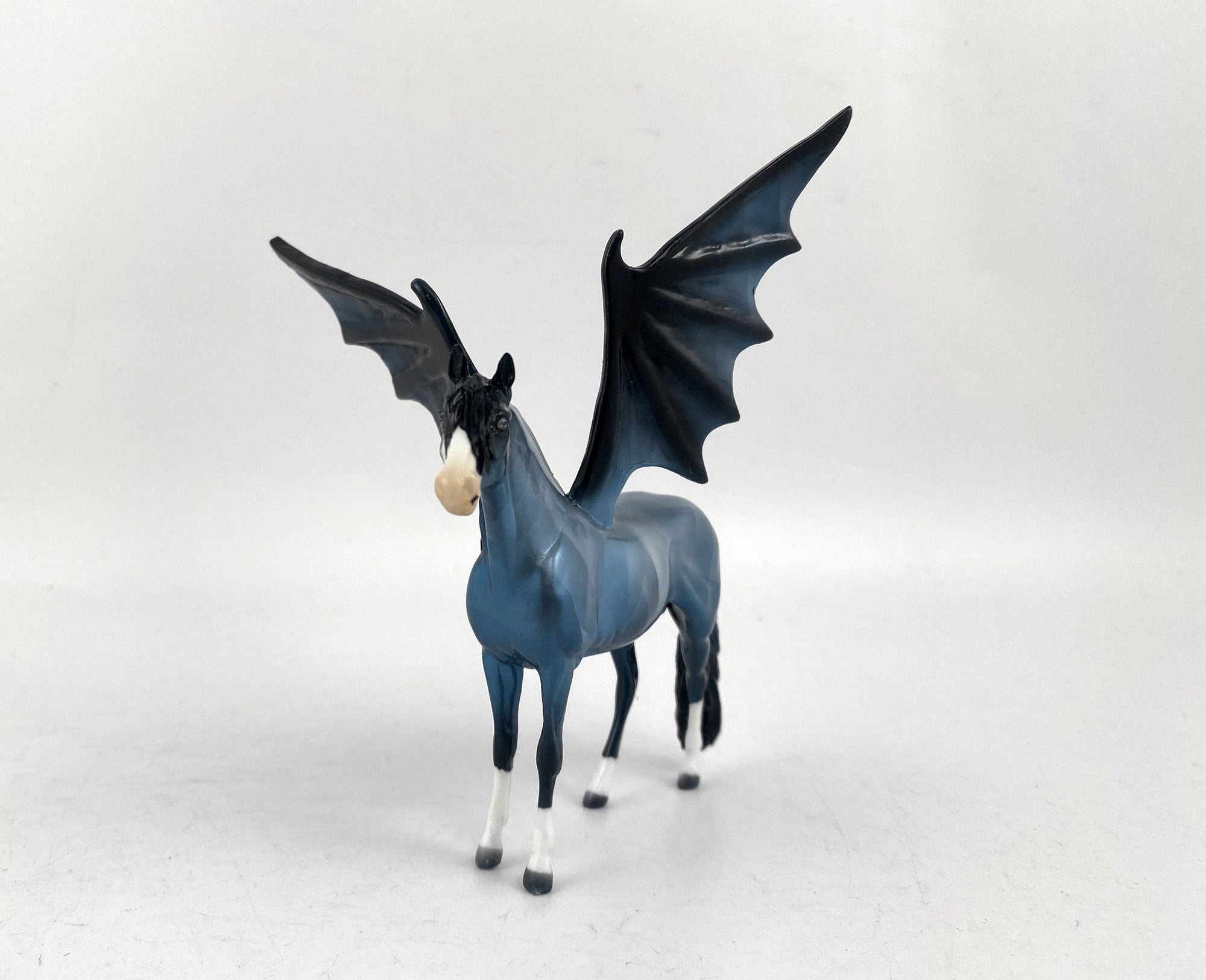 Zombie Dance-OOAK Stock Horse Bat Chip By Audrey  by Audrey Dixon MM 2020