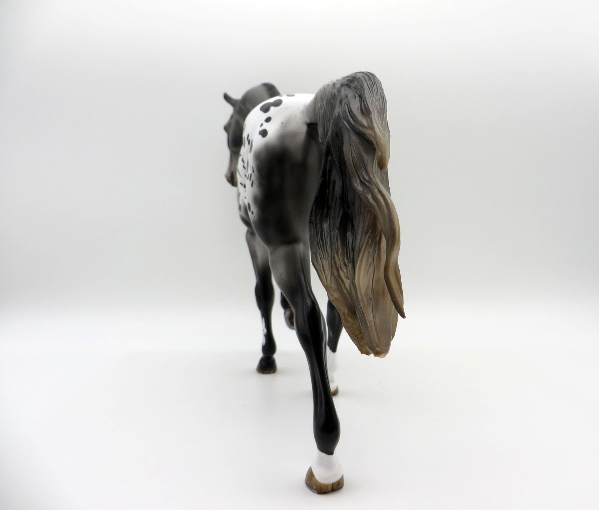 Zadie-Appaloosa Tennessee Walker Horse Painted By Audrey Dixon EQ 21