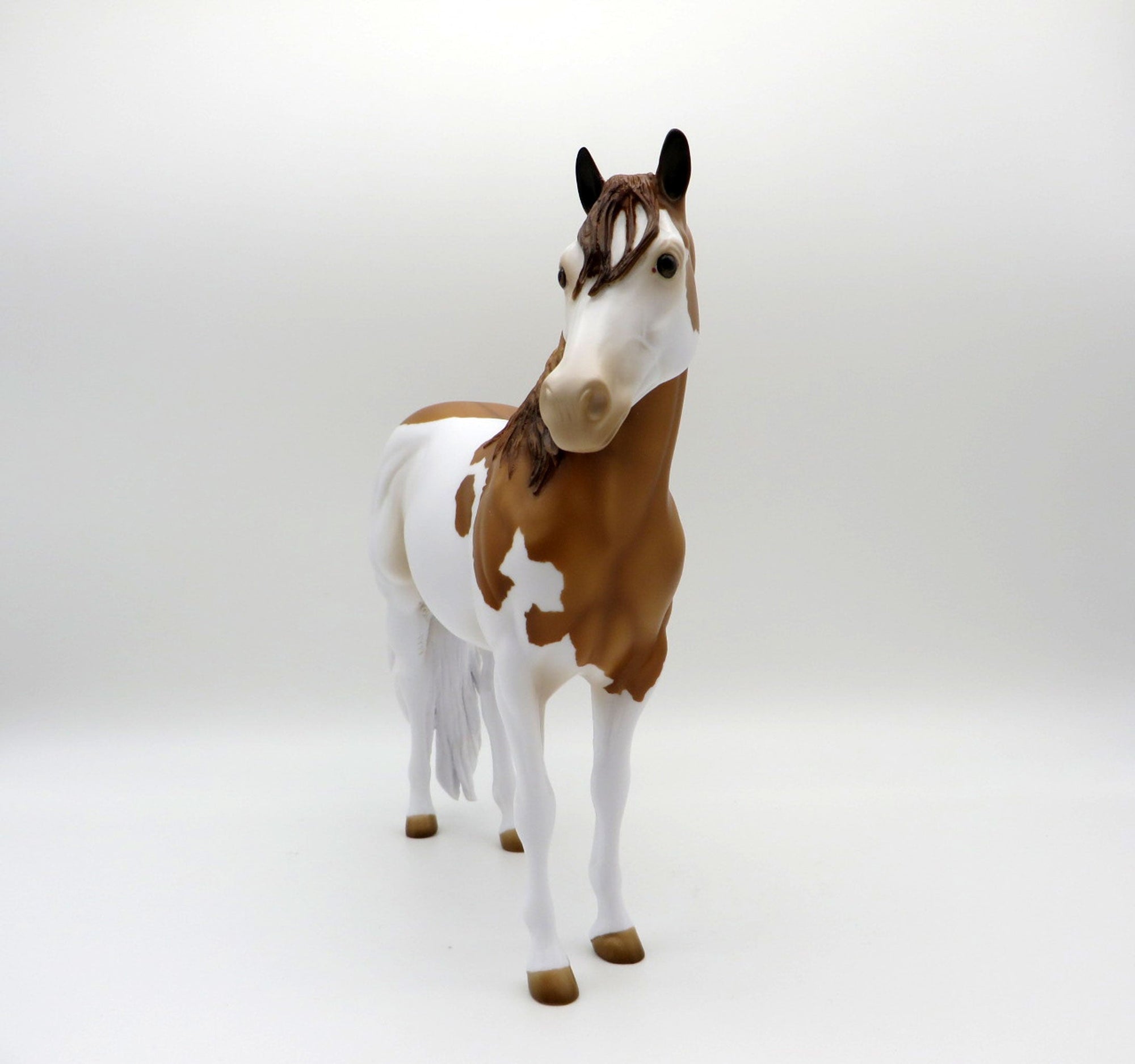 Zaiquiri-OOAK Red Dun Splash ISH Painted By Audrey Dixon EQ 21