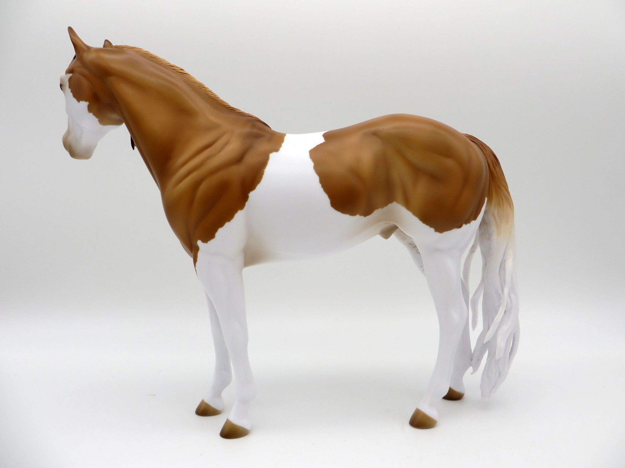 Zaiquiri-OOAK Red Dun Splash ISH Painted By Audrey Dixon EQ 21