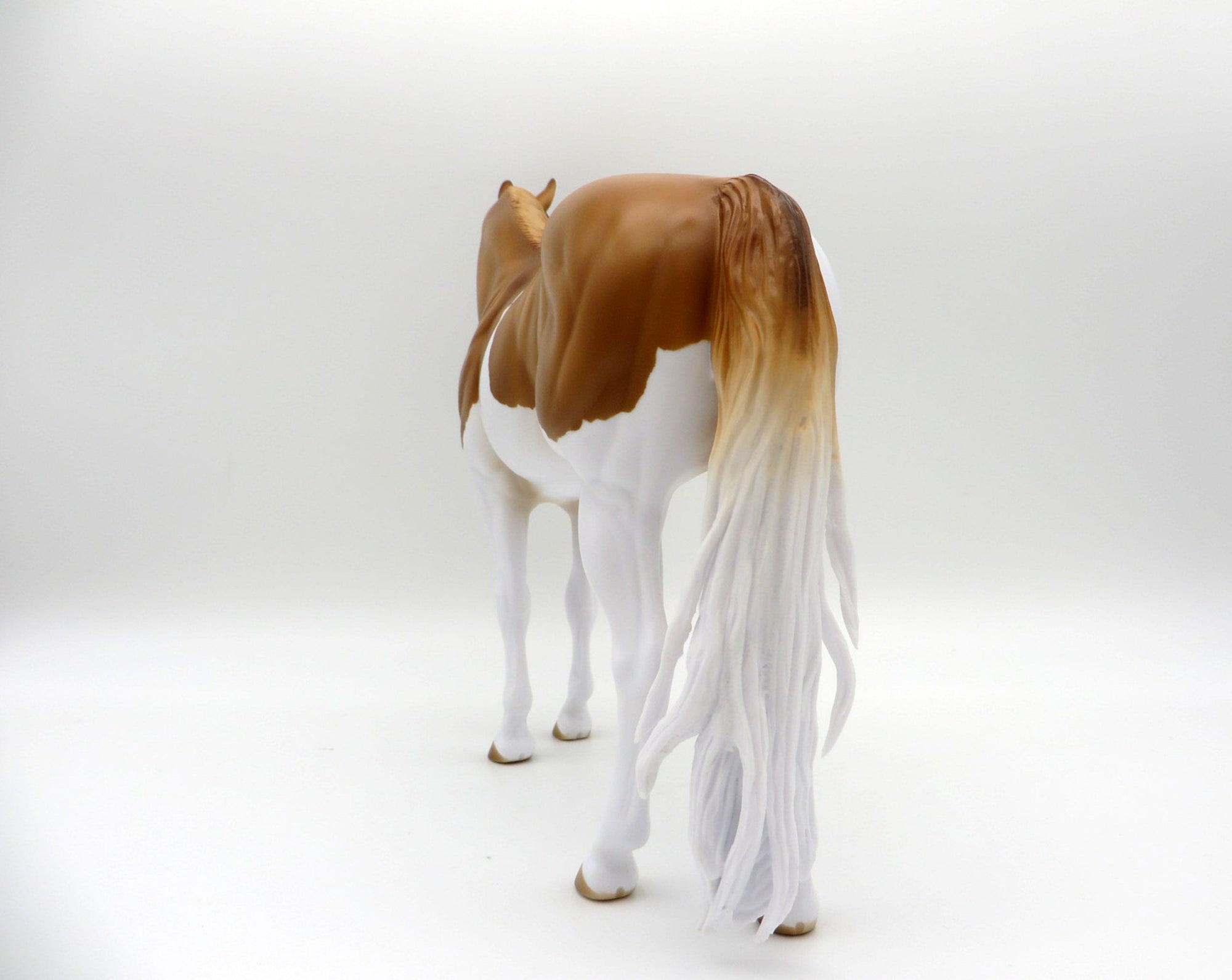 Zaiquiri-OOAK Red Dun Splash ISH Painted By Audrey Dixon EQ 21