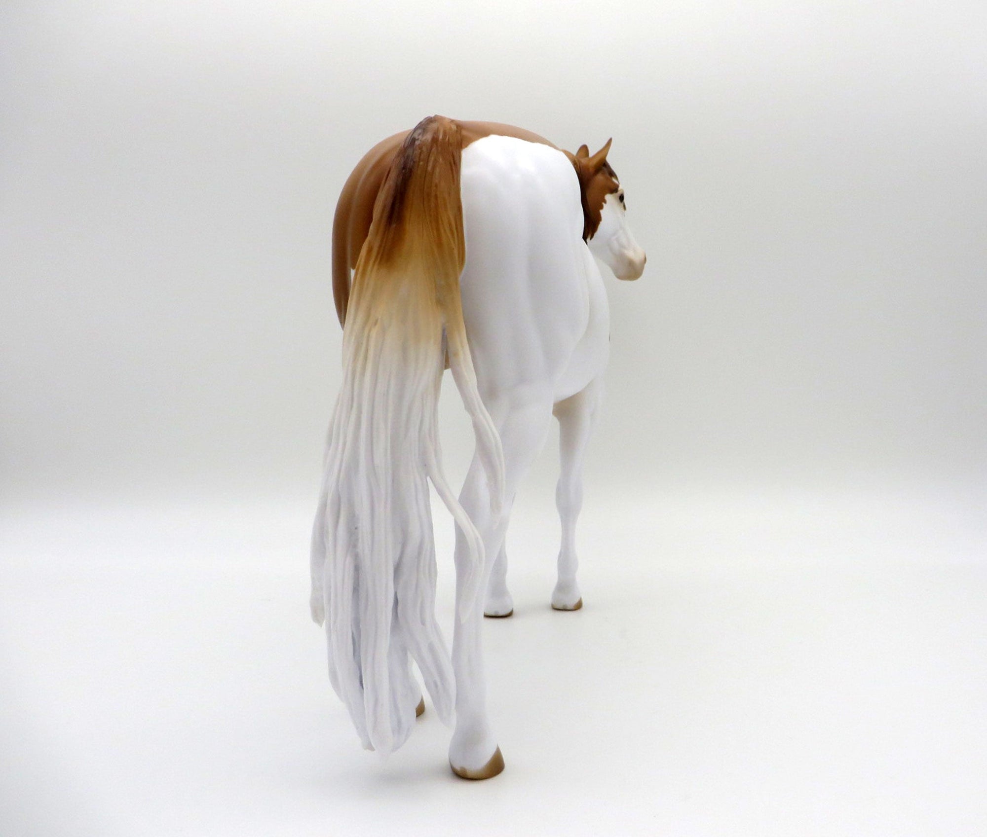 Zaiquiri-OOAK Red Dun Splash ISH Painted By Audrey Dixon EQ 21