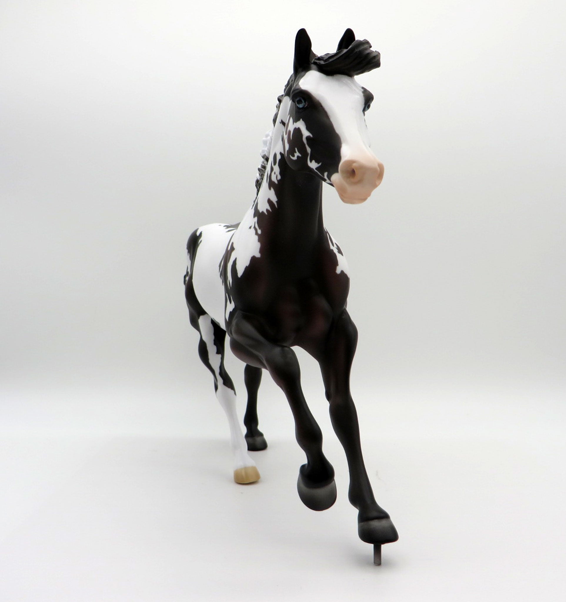 Zeke-LE-7 Bay Pinto Foundation Quarter Horse Painted by Madison EQ 2021