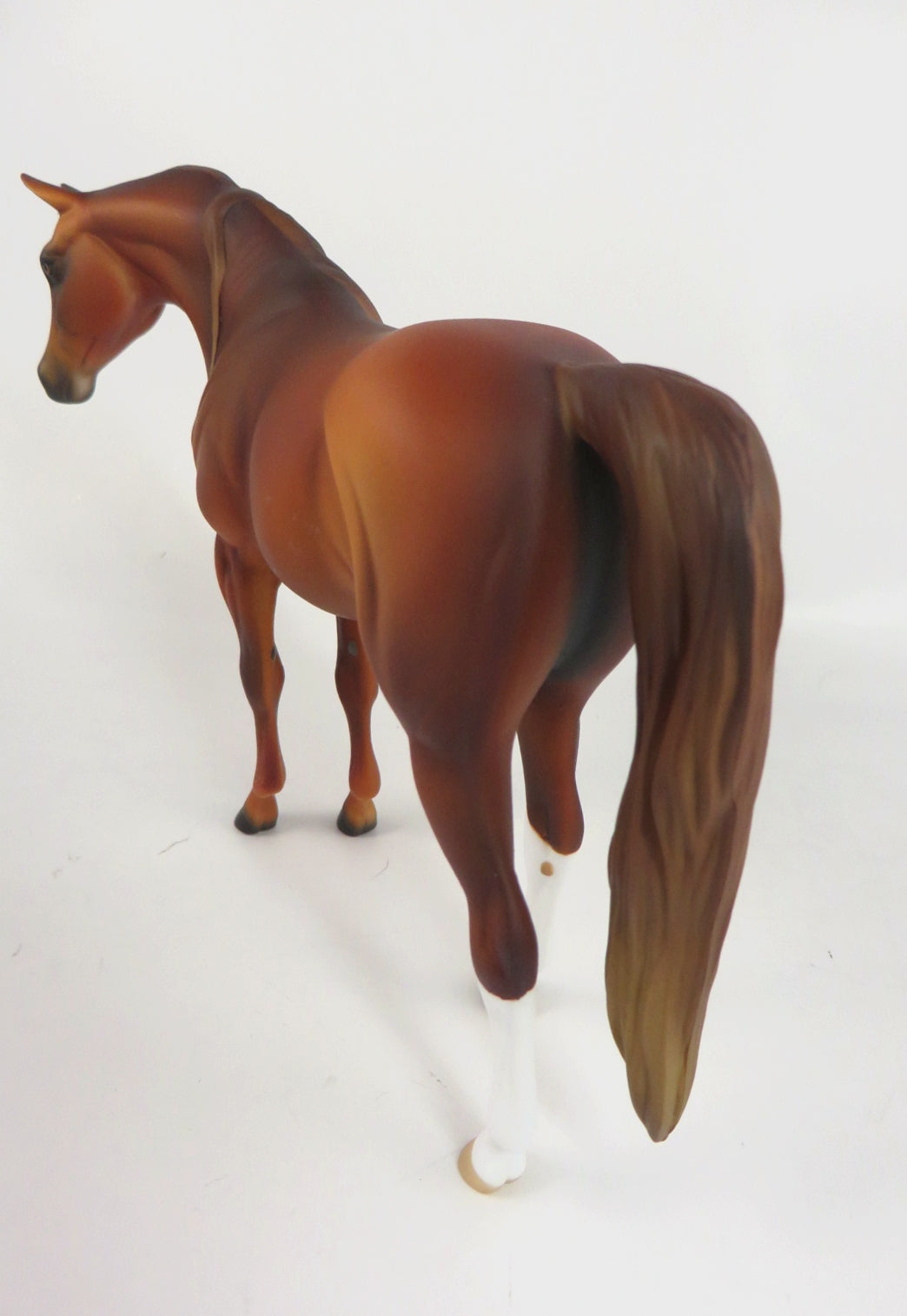 A GIFT OF HAPPINESS-OOAK CHESTNUT ARABIAN MARE PEBBLES BY AUDREY DIXON  WHS19