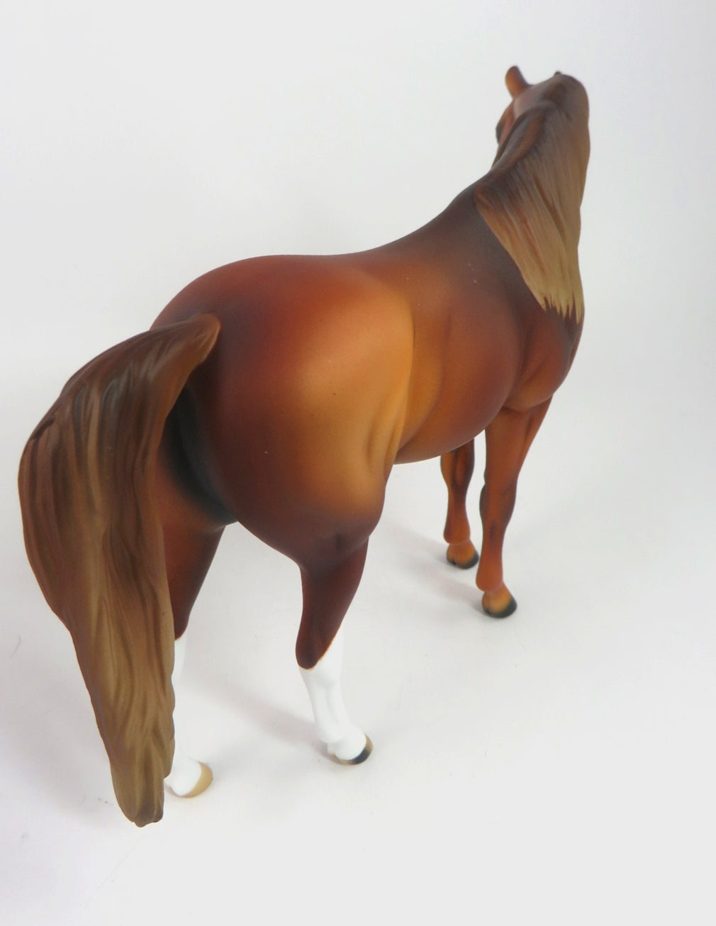 A GIFT OF HAPPINESS-OOAK CHESTNUT ARABIAN MARE PEBBLES BY AUDREY DIXON  WHS19