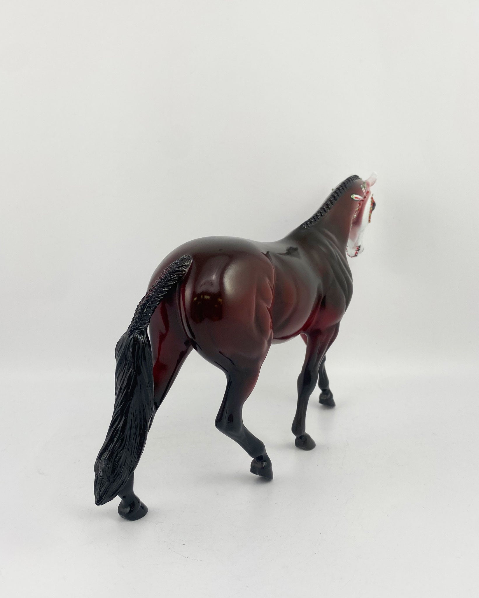 Adamo-OOAK Pony Sugar Skull Pony By Dawn Quick MM 2020