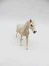 After Noon Tea - OOAK - Palomino Chip Pony By Andrea Thomason - Christmas Tails 2022 - CT22