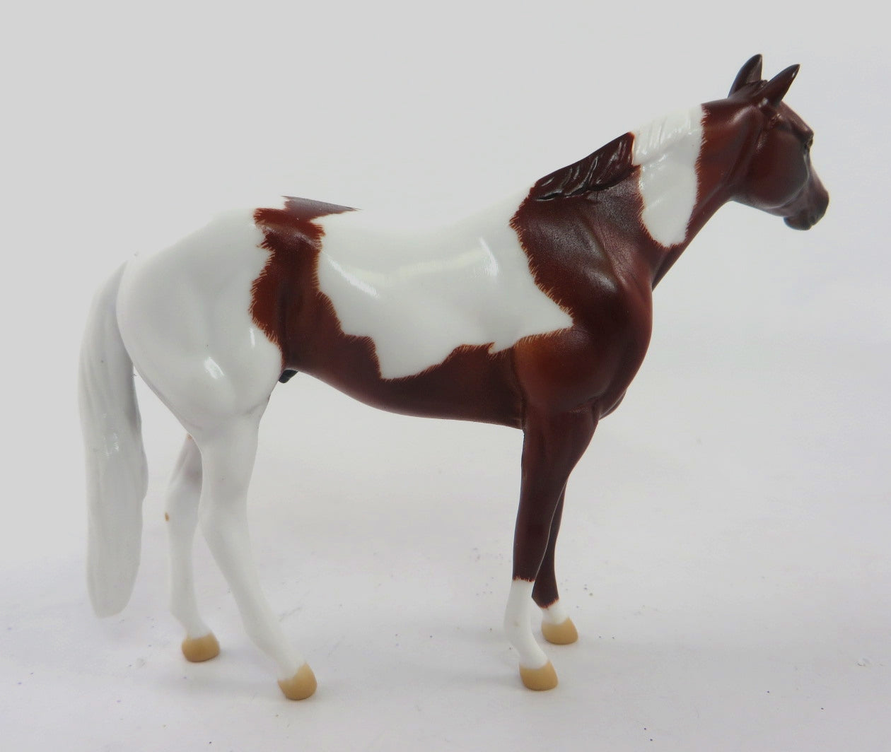 AIN&#39;T MISBEHAVIN-OOAK BAY PINTO STOCK HORSE CHIP 1/8/20